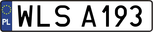 WLSA193