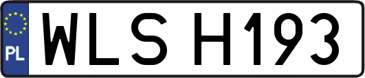 WLSH193