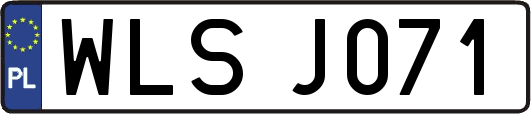 WLSJ071
