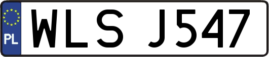 WLSJ547