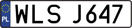 WLSJ647