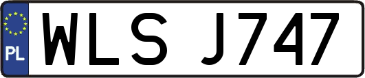 WLSJ747