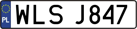 WLSJ847