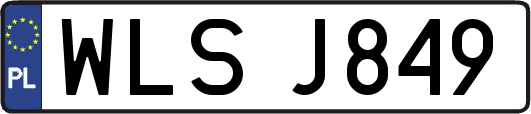 WLSJ849