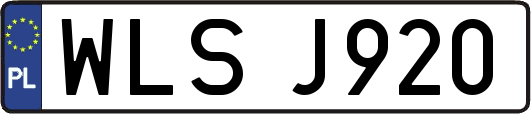 WLSJ920