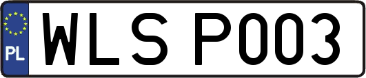 WLSP003