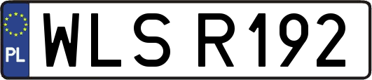 WLSR192