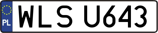 WLSU643