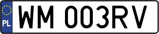 WM003RV