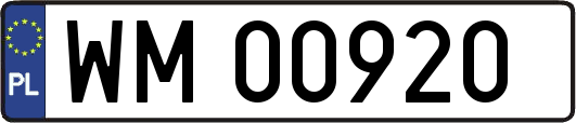 WM00920