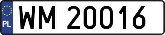 WM20016