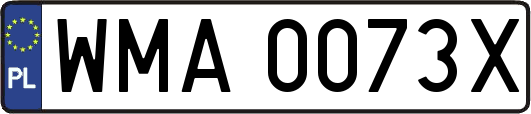 WMA0073X