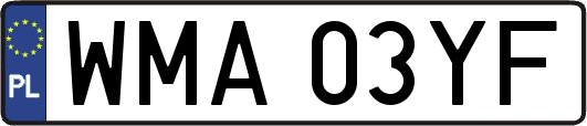 WMA03YF