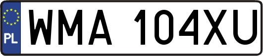 WMA104XU