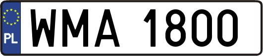 WMA1800