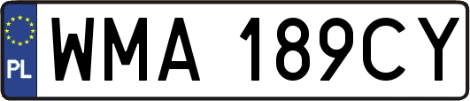 WMA189CY