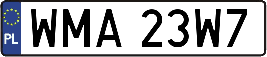 WMA23W7
