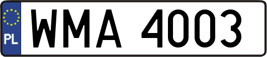 WMA4003