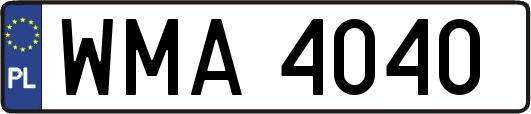 WMA4040