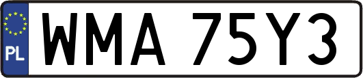 WMA75Y3