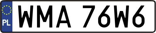 WMA76W6