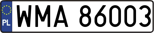 WMA86003
