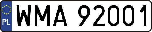 WMA92001