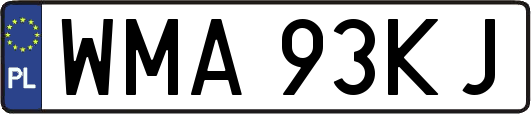 WMA93KJ