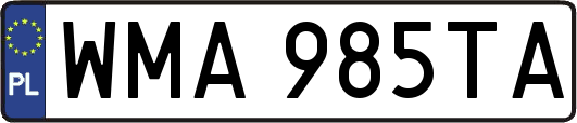 WMA985TA