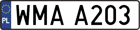 WMAA203