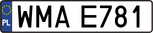 WMAE781