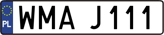 WMAJ111