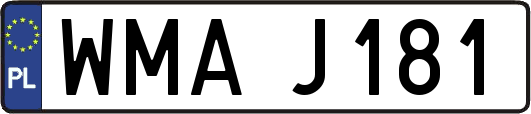 WMAJ181