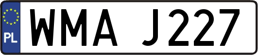 WMAJ227