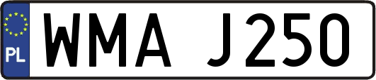 WMAJ250