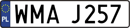 WMAJ257