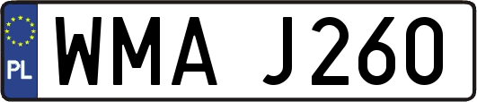 WMAJ260