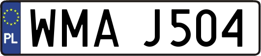 WMAJ504