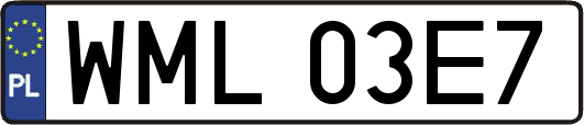 WML03E7
