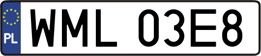 WML03E8