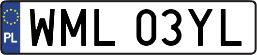 WML03YL