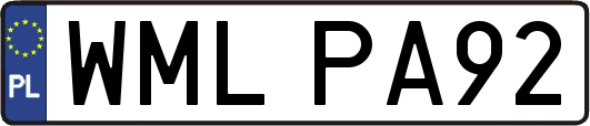 WMLPA92
