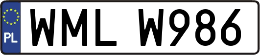 WMLW986