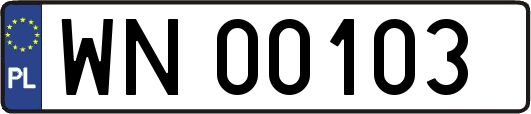 WN00103