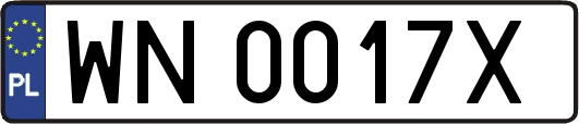WN0017X