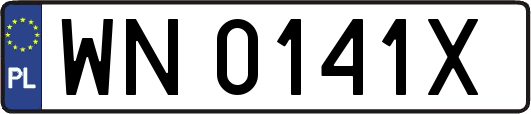 WN0141X