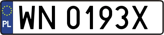 WN0193X