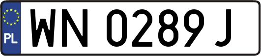WN0289J