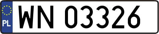 WN03326