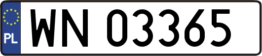 WN03365